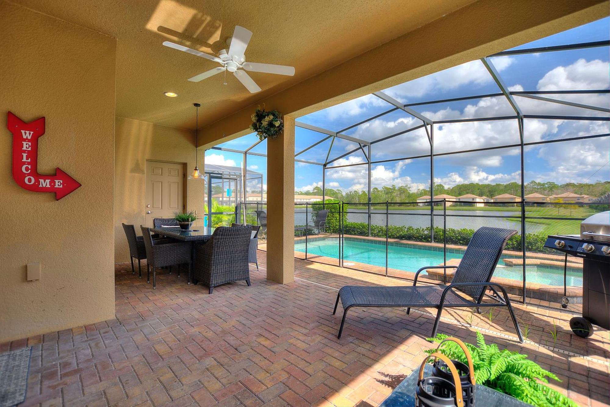 Stylish Cozy Family Getaway With Private Pool And Lake View Kissimmee Exterior foto